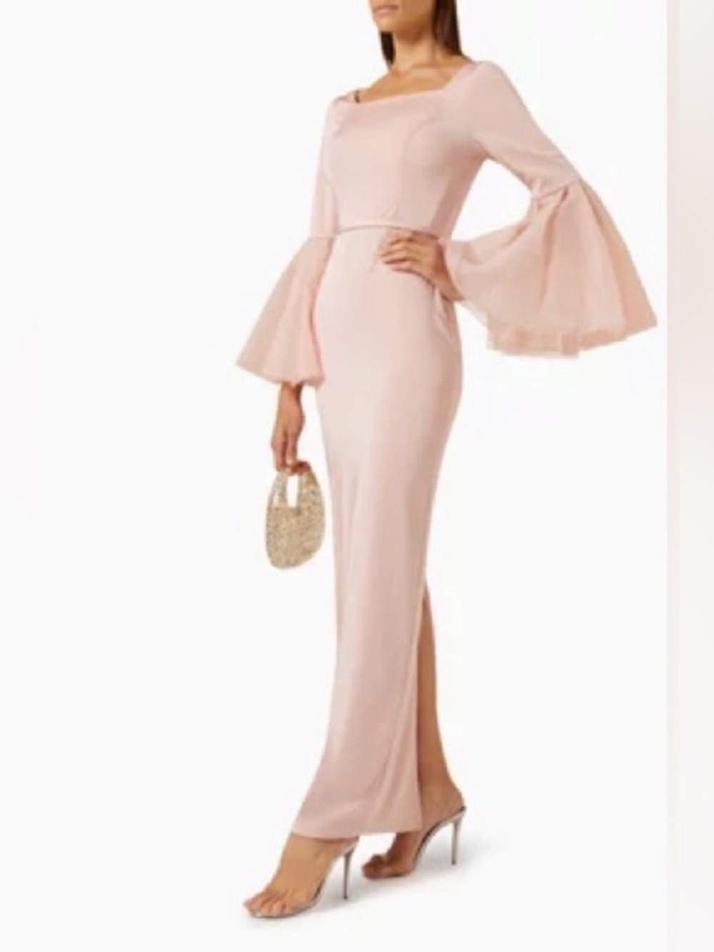 MAC DUGGAL Column Gown in Crepe - Size 2 - NWT